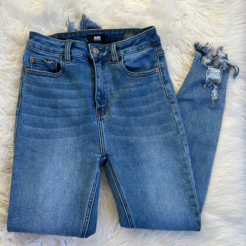 I&M Jeans Black Label High Rise Jeans Skinny Size 5